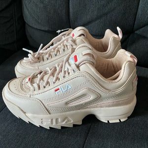 *price is firm* Fila Disruptor Sneakers - blush pink - size 5 - NEW WITH TAGS